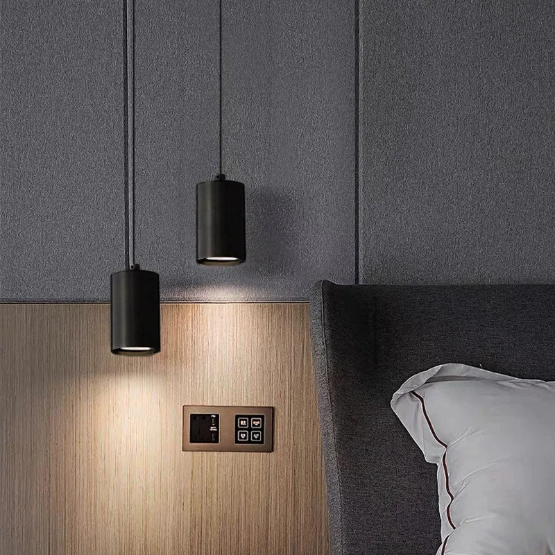 Lámpara Colgante Nórdica de Hierro para Dormitorio y Comedor