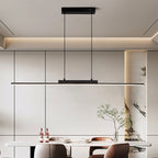 Lámpara colgante lineal minimalista para comedor