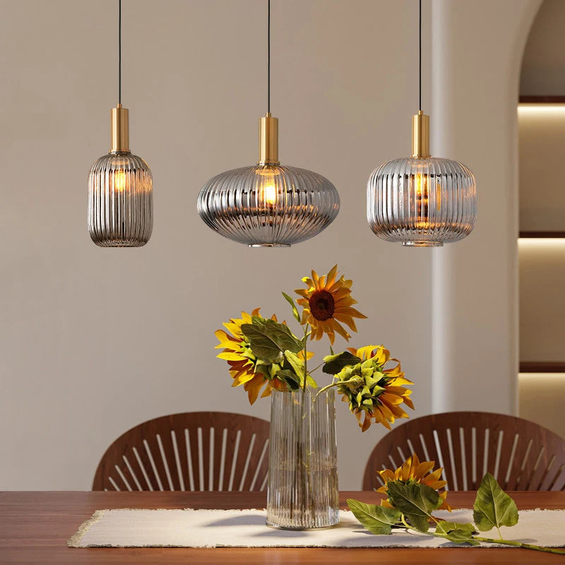 Nordic Glass Pendant Light for Dining Room