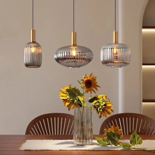 Nordic Glass Pendant Light for Dining Room