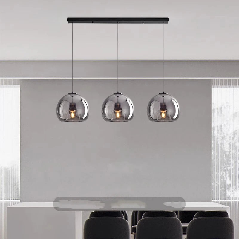 Lámpara Colgante Moderna de Cristal para Comedor