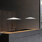Minimalist Iron Pendant Light - Nordic Flying Saucer Design
