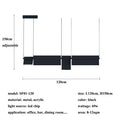 Nordic Iron Pendant Light with Acrylic Diffuser