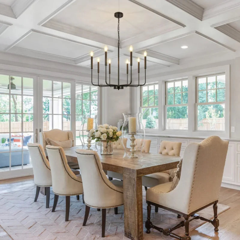 Modern Iron Branch Chandelier LED Pendant Lamp