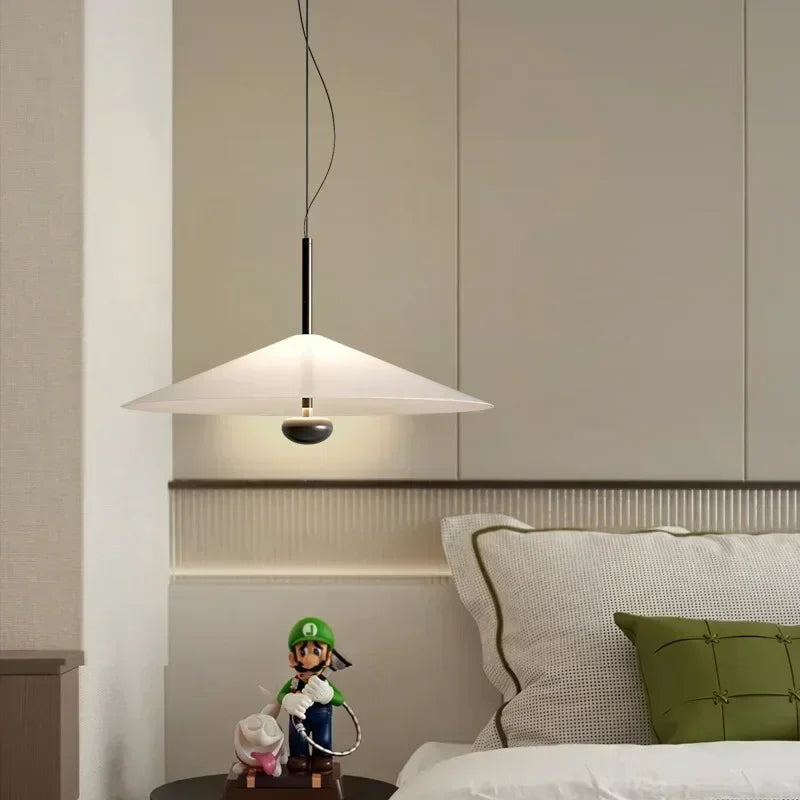 Minimalist Glass Pendant Light for Dining Room