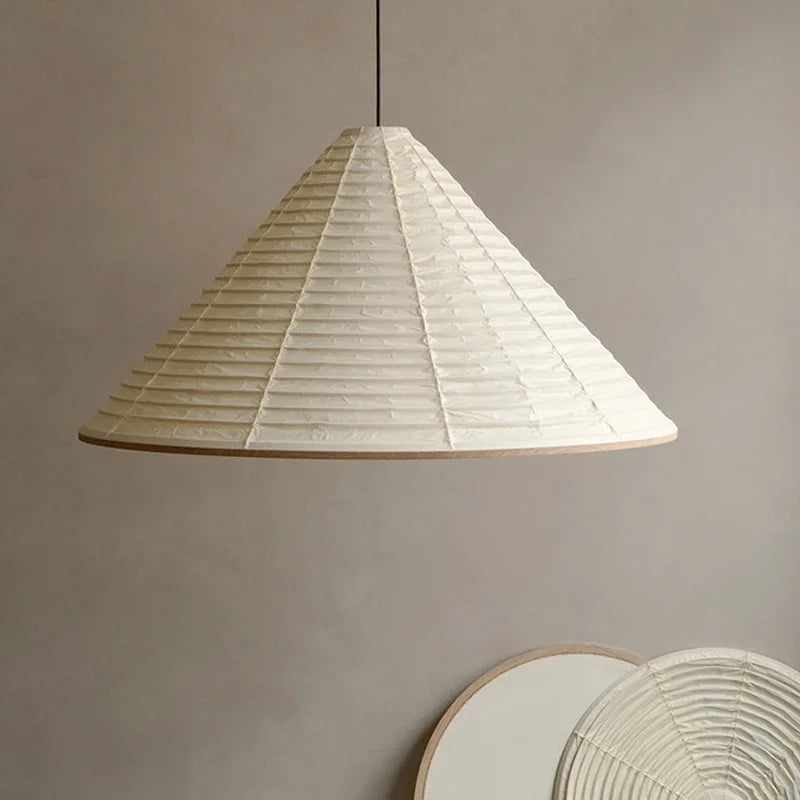 Nordic Rice Paper Pendant Light for Dining Room