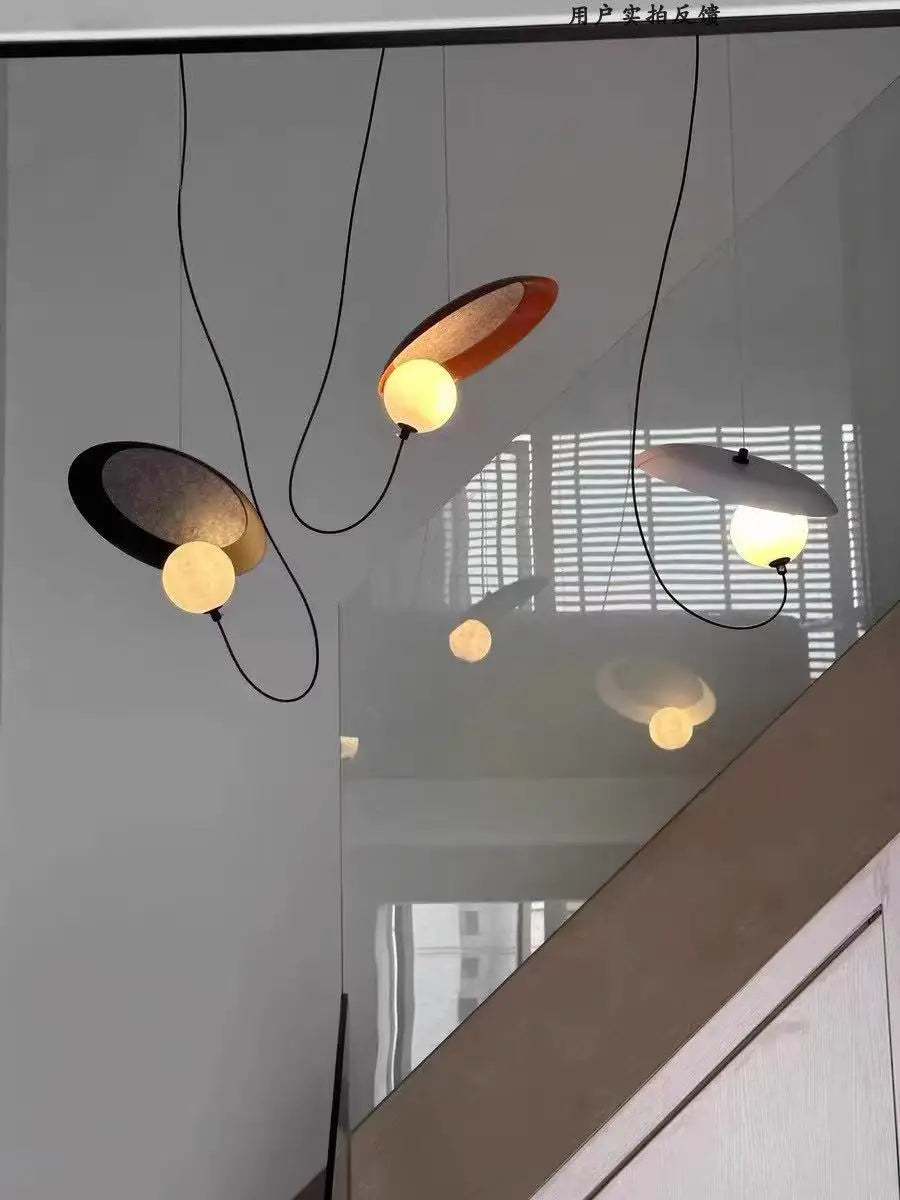Nordic Wood Pendant Light for Bedroom Dining Room