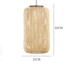 Vintage Bamboo Pendant Ceiling Light