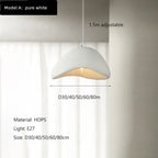 Minimalist Resin Pendant Light for Dining Room