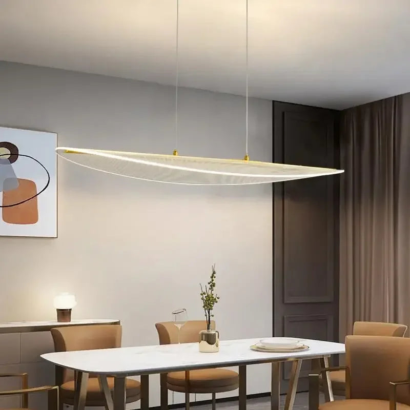 Minimalist Iron Pendant Light for Dining Room