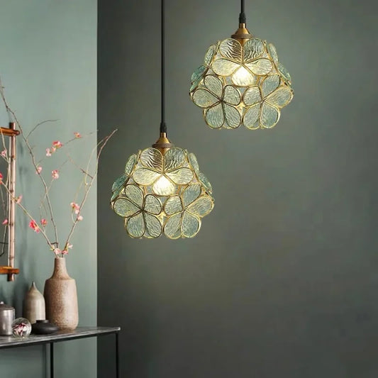 Nordic Acrylic Petal Pendant Light for Bedroom