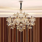 Crystal Chandelier 18 Arms Glass Modern Ceiling Light