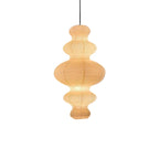Nordic Rice Paper Pendant Light - Stacked Design