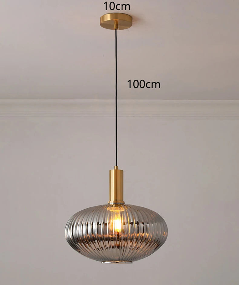 Nordic Glass Pendant Light for Dining Room