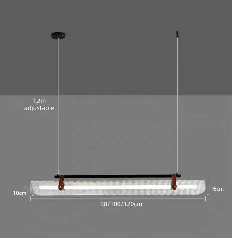 Nordic Minimalist Acrylic Pendant Light for Dining