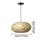 Bohemian Bamboo Rattan Pendant Light for Bedroom