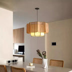 Bohemian Rattan Pendant Light for Dining Room