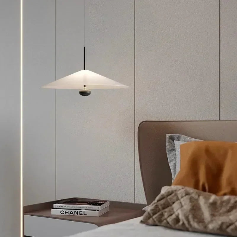 Minimalist Glass Pendant Light for Dining Room