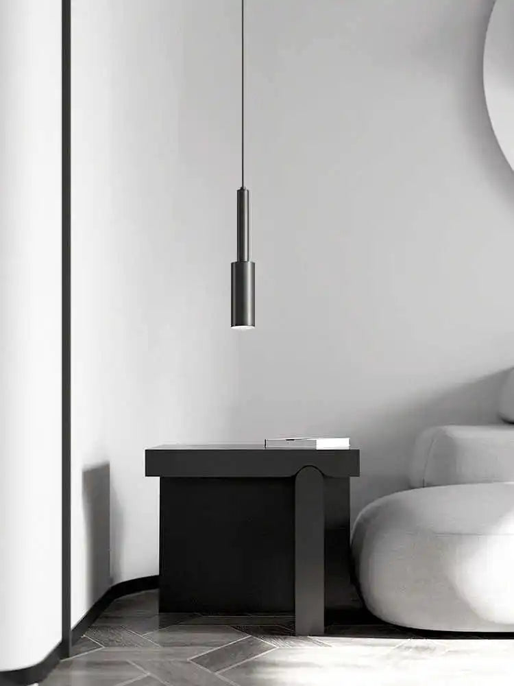 Lámpara colgante de hierro minimalista para comedor