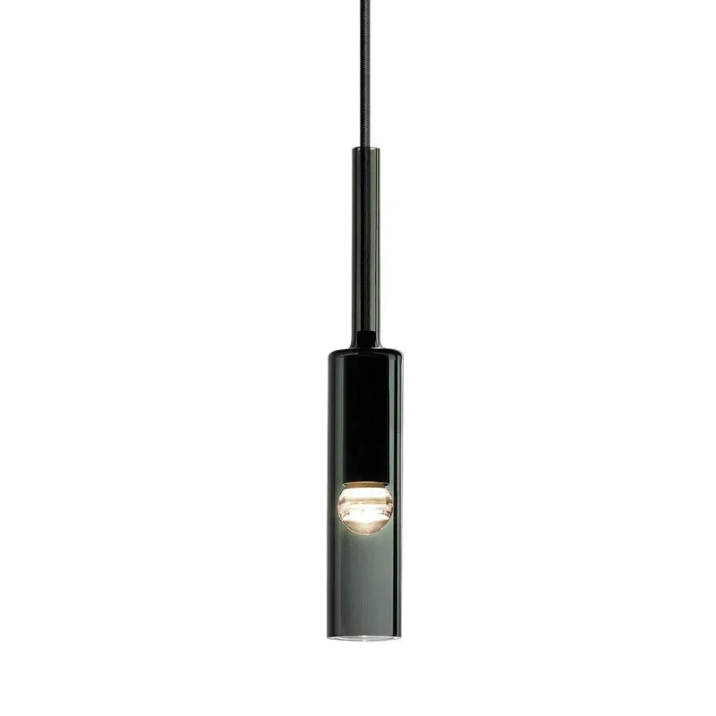 Minimalist Iron Glass Pendant Light for Bedroom