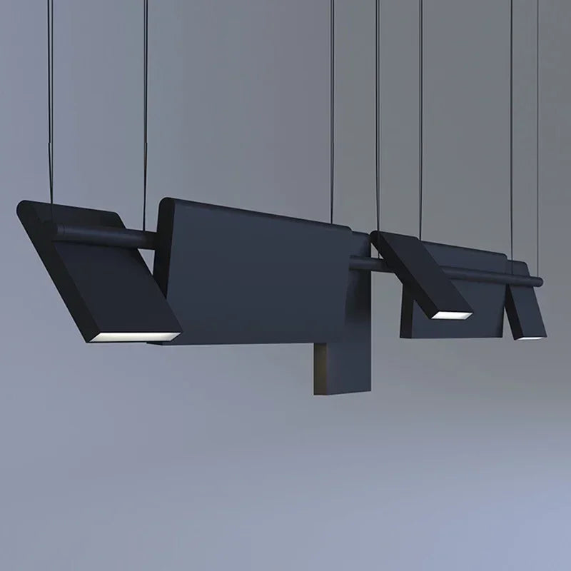 Nordic Iron Pendant Light with Acrylic Diffuser