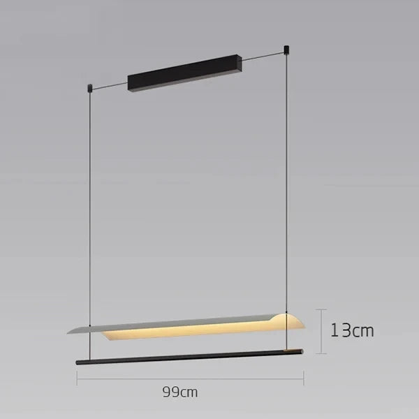 Minimalist Nordic Iron Pendant Light for Dining