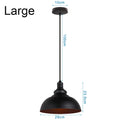 Industrial Iron Pendant Light for Dining Room Kitchen