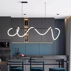 Nordic LED Neon Pendant Light for Dining Room