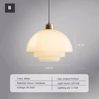 Lámpara Colgante Nórdica de Cristal - Lámpara Colgante Minimalista