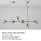 Minimalist Glass Pendant Light for Dining Room