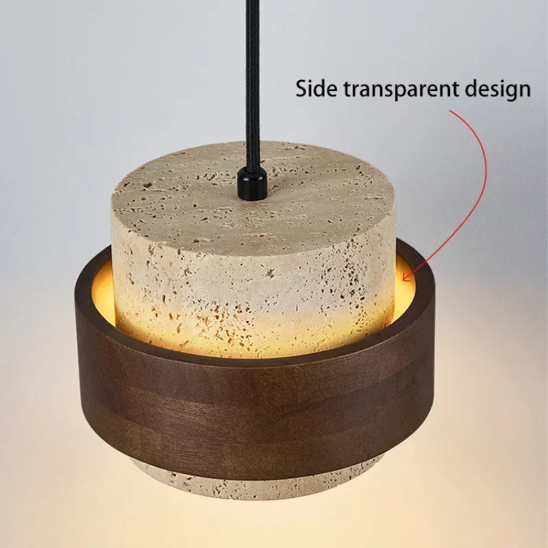 Nordic Concrete Iron Pendant Light for Bedroom