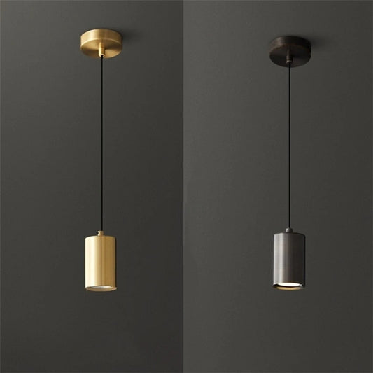 Nordic Minimalist Iron Pendant Light for Bedroom