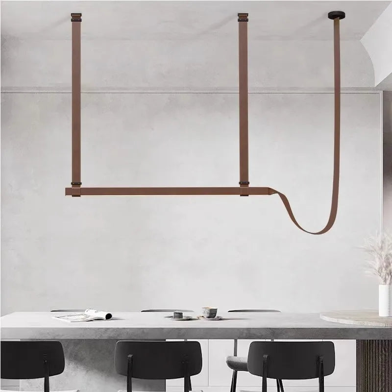 Minimalist Iron Pendant Light for Dining Room