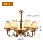Iron Rustic LED Chandelier Suspension Light