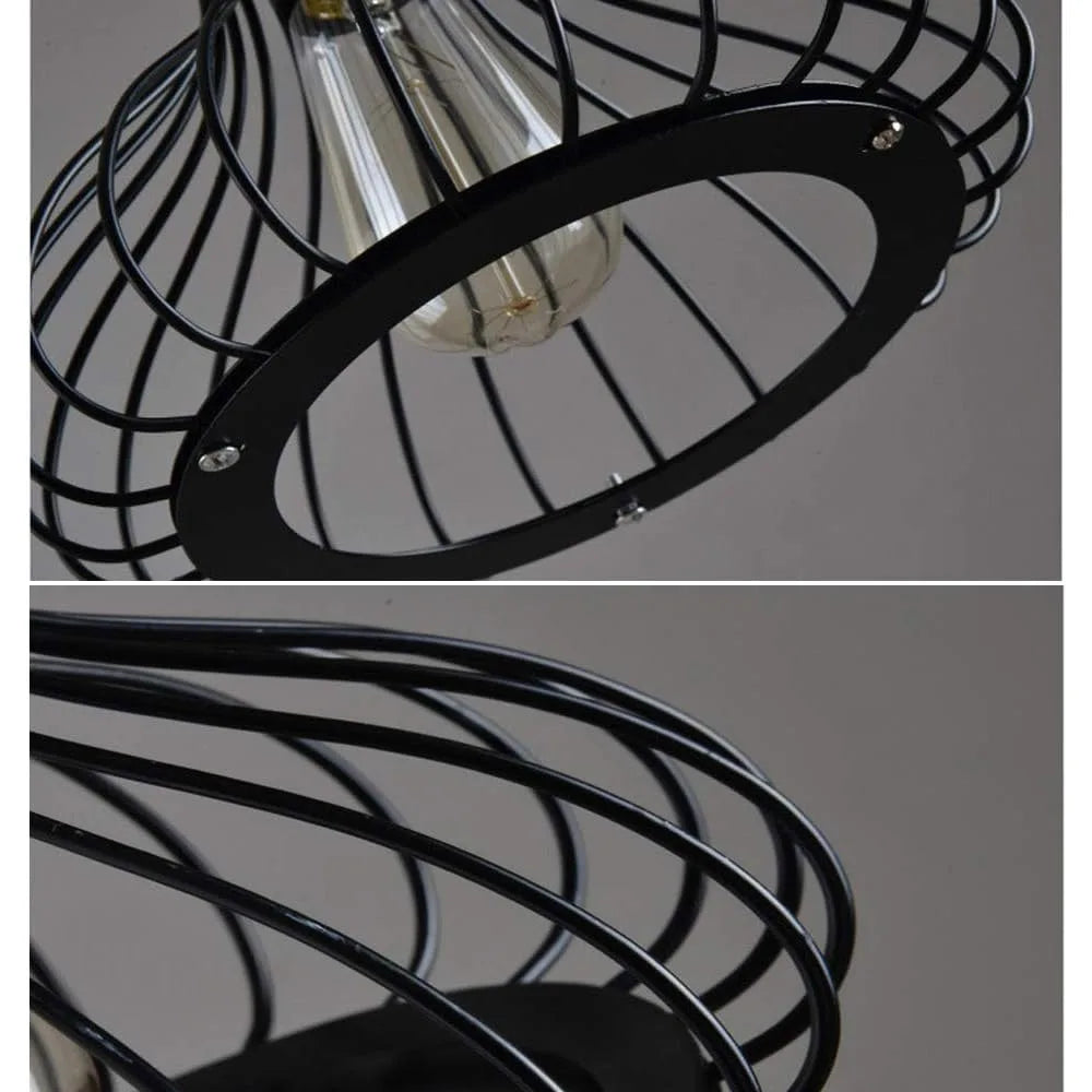 Industrial Iron Pendant Light for Kitchen & Dining