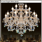 Crystal Chandelier 18 Arms Glass Modern Ceiling Light