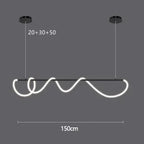 Nordic Led Long Hose Chandelier for Table Dining Room Kitchen Bar Minimalist Pendant Lamp Home Decor Lighting Lusters Luminaires