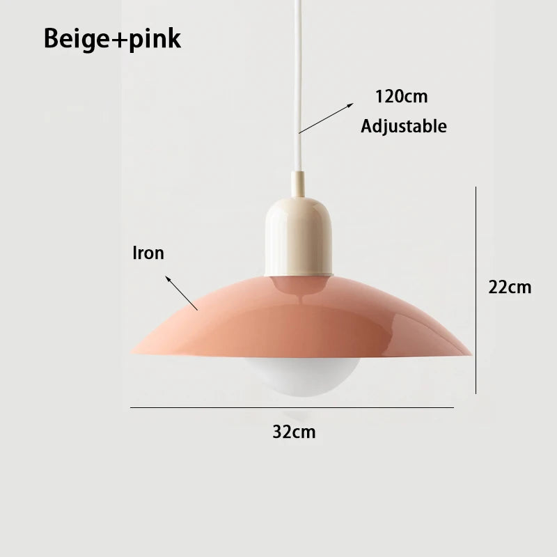 Nordic Iron Pendant Light for Dining Room