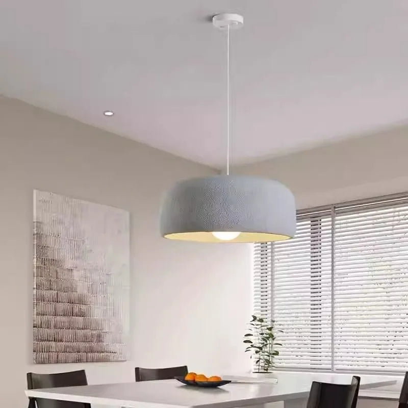 Minimalist Resin Pendant Light for Dining Room