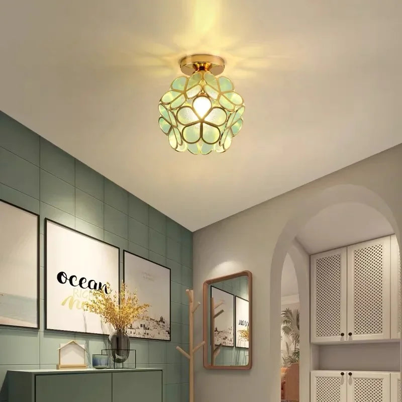 Nordic Acrylic Petal Pendant Light for Bedroom