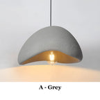 Minimalist White Iron Pendant Light for Dining Room
