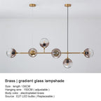 Minimalist Glass Pendant Light for Dining Room