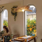 Bohemian Rattan Pendant Light Woven Hanging Lamp