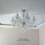 Crystal Chandelier Modern Minimalist Dining Room Lamp