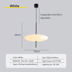 Minimalist Glass Pendant Light for Dining Room