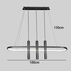 Lámpara Colgante Nórdica Minimalista para Comedor