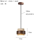 Japanese Wabi Sabi Style Bar Pendant Lamp Personalized and Creative Retro Style Homestay Restaurant Atmosphere Lighting Fixtures