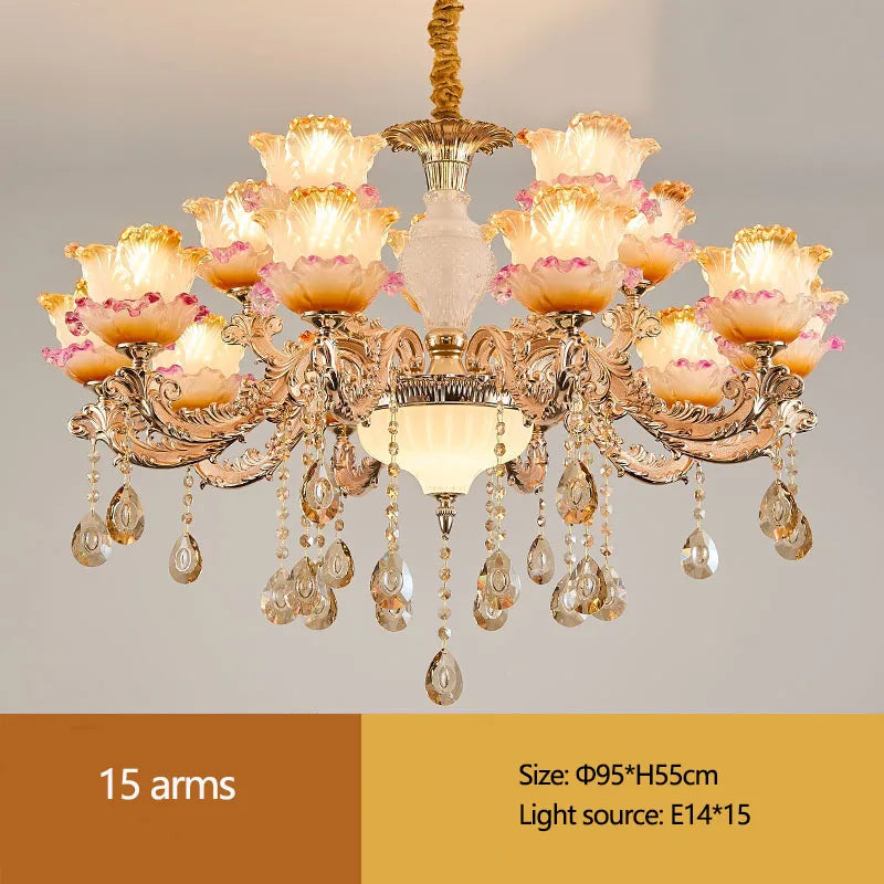 European Crystal Chandelier Luxury Lighting