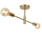 Modern Nordic Branch Ceiling Chandelier Black/Glod E27 Minimalism Living Room Shop Lighting E27 Iron Indoor Line Pendant Lamp