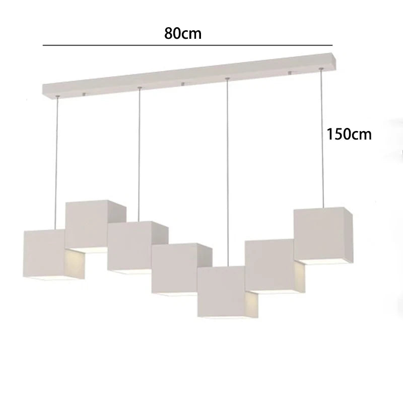 Minimalist Iron Pendant Light for Dining Room